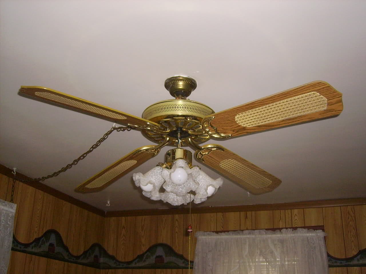 Swag Light Ceiling Fan