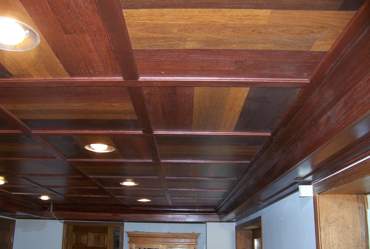 Wood Ceiling Tiles For Basement
