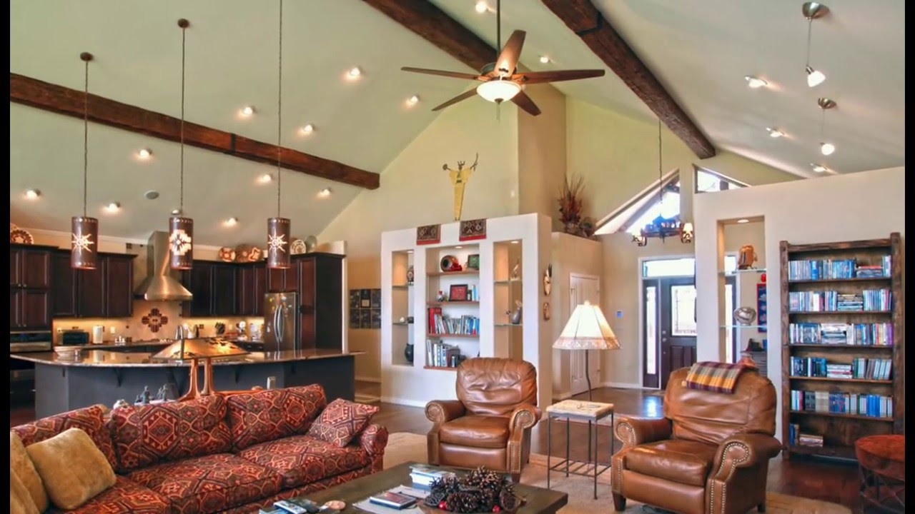 Cathedral Ceiling Lighting Optionsvaulted ceiling lighting ideas kitchen living room and bedroom