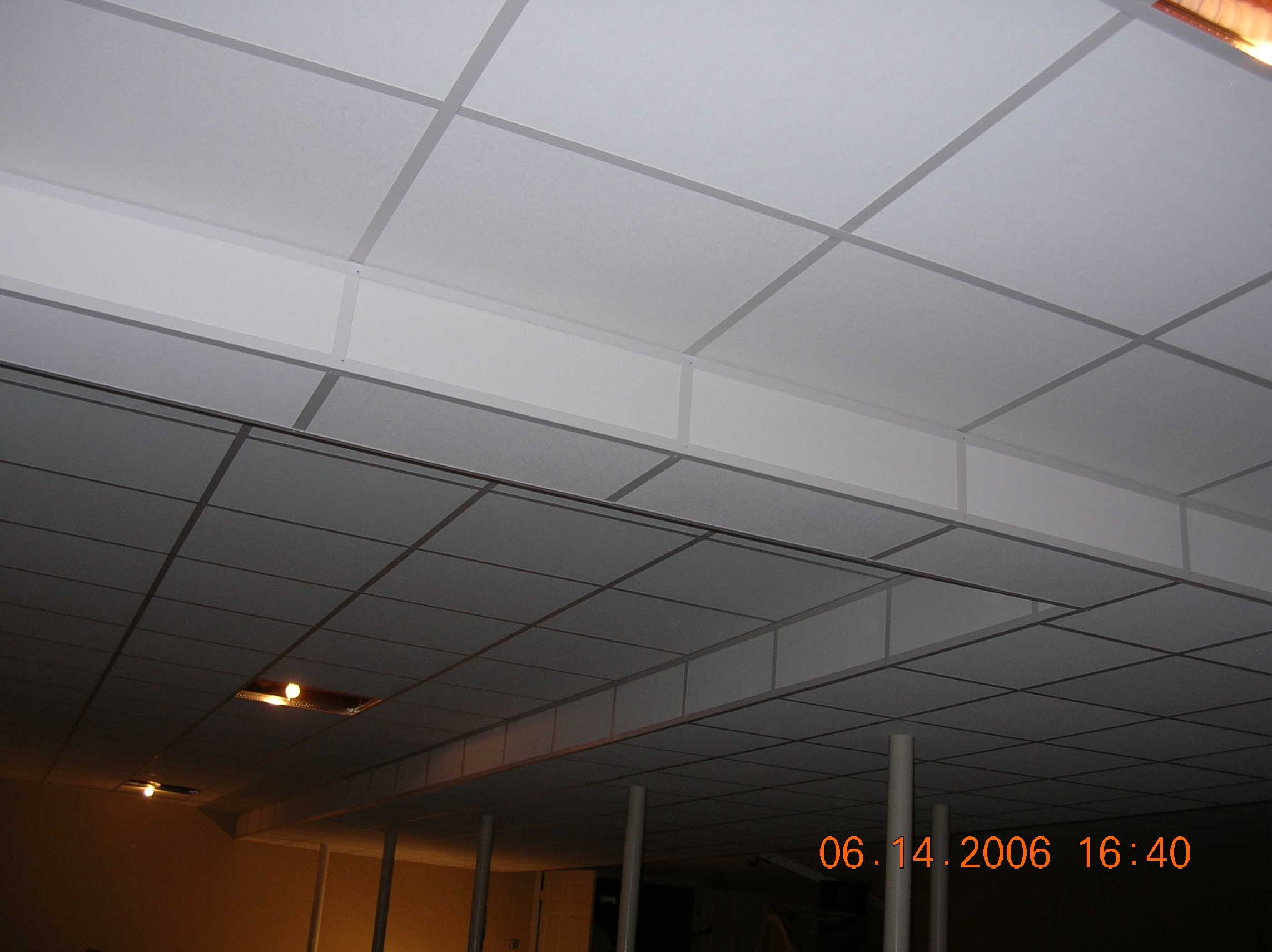 Permalink to Ceiling Tiles For Low Basement
