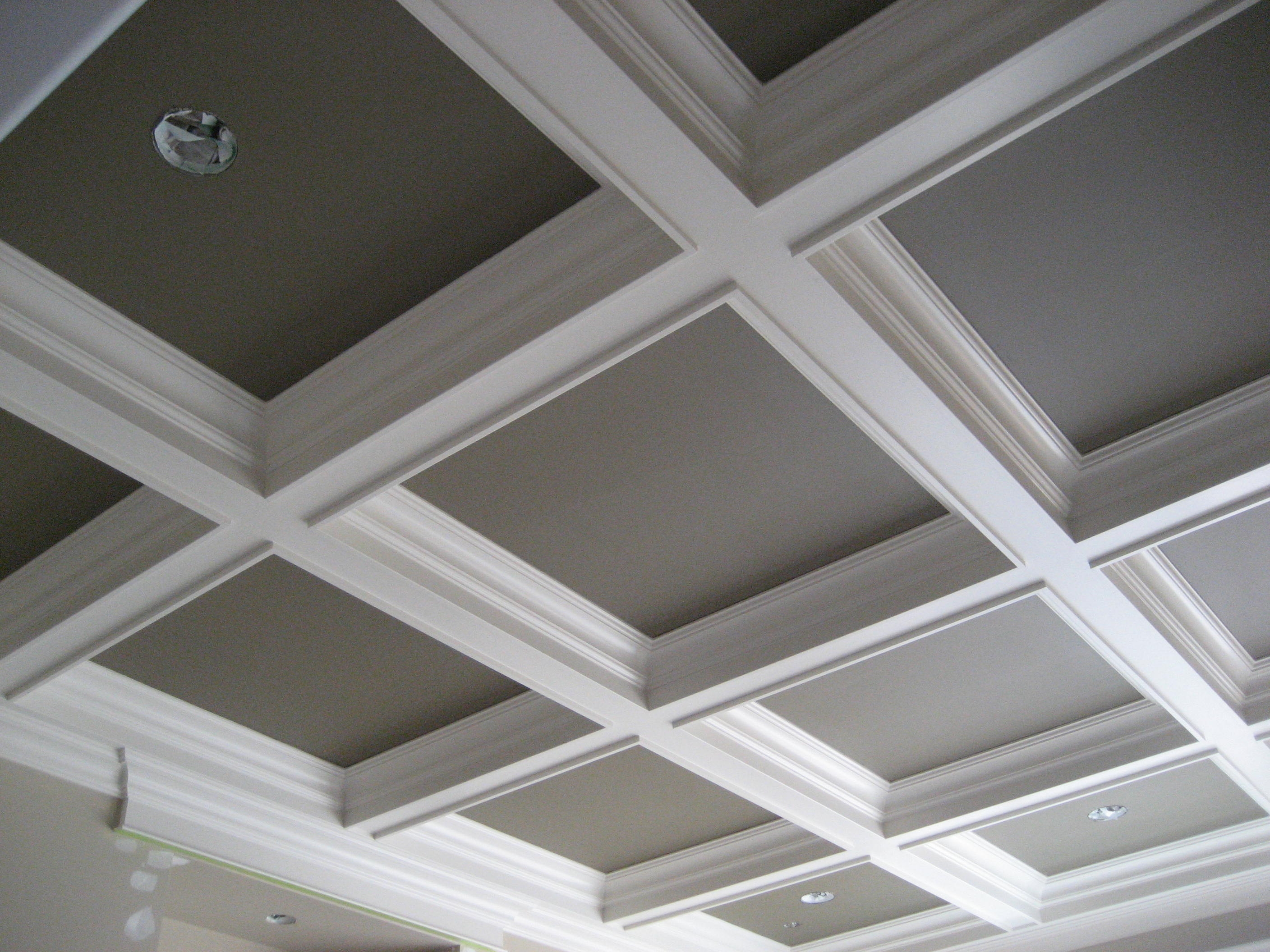 Coffered Ceiling Tile Inserts