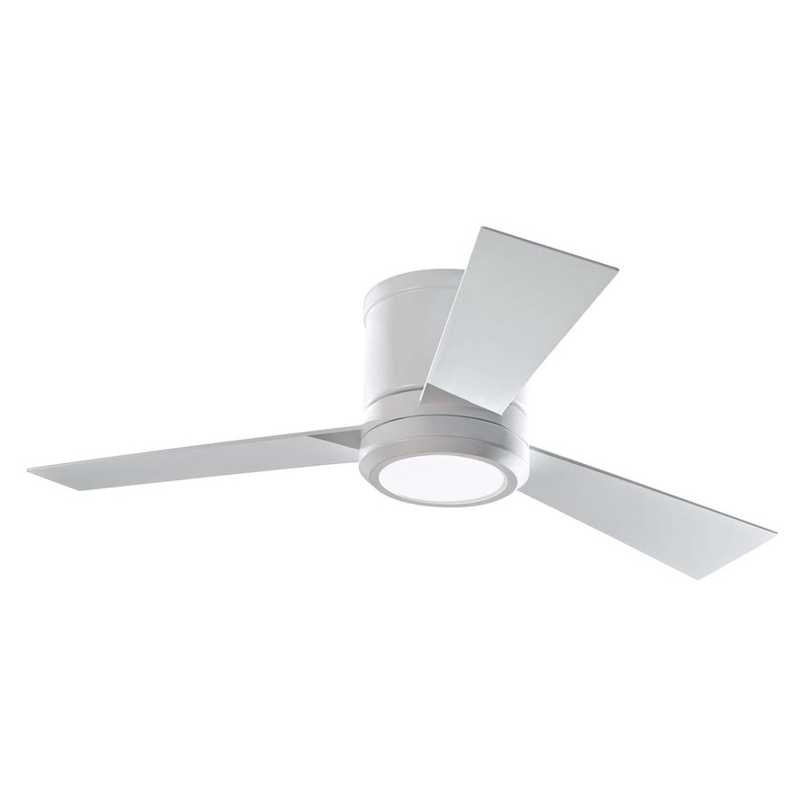 Flush Mount Ceiling Fan With Light Kit And Remote