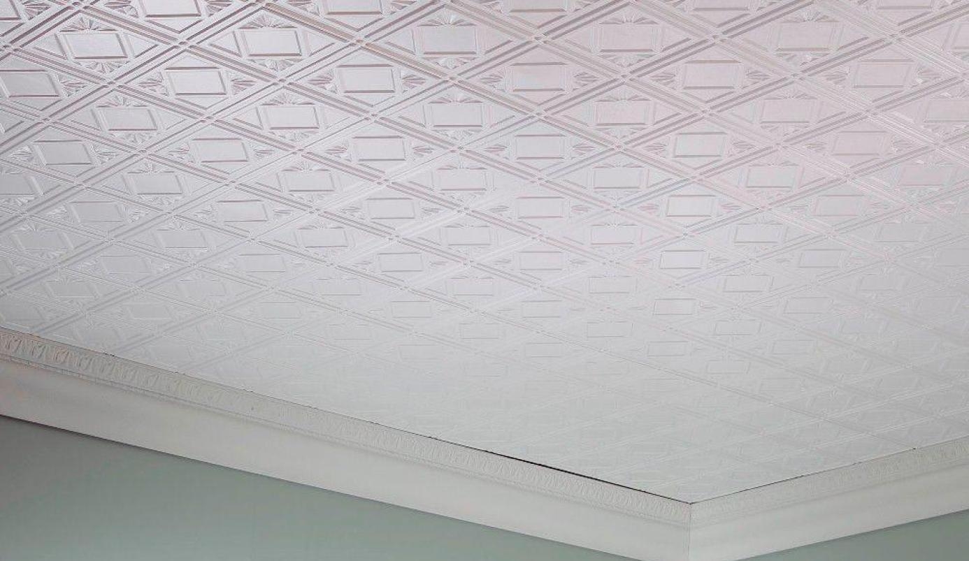 Glue Up Polystyrene Ceiling Tiles
