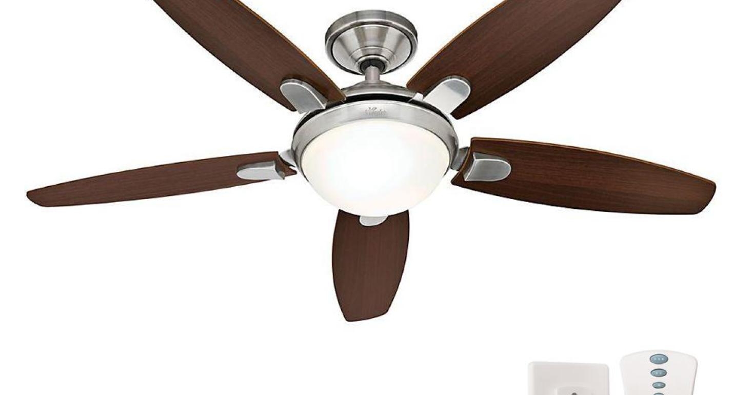 Permalink to Hunter Energy Star Ceiling Fan With Light