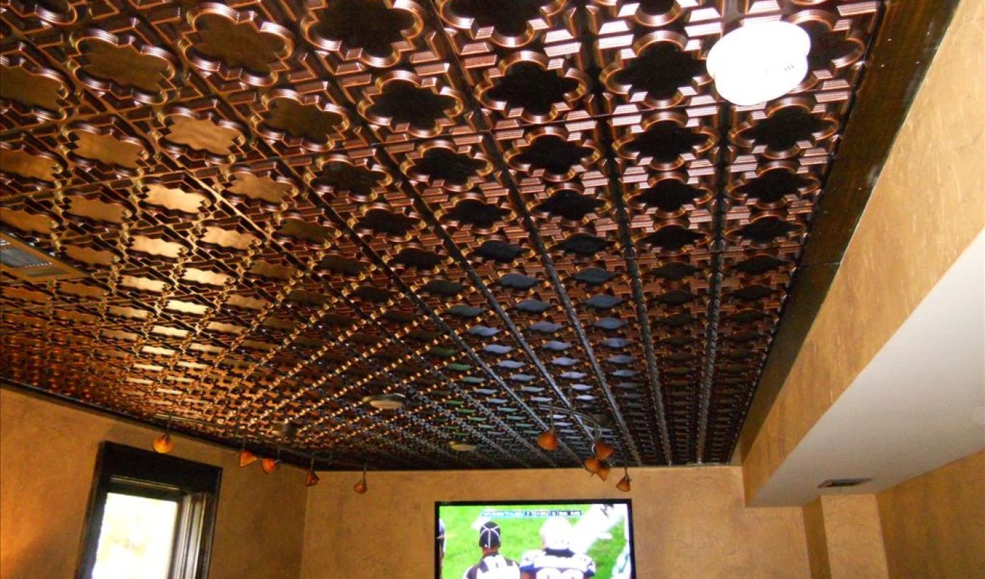 Laminated Polystyrene Ceiling Tiles