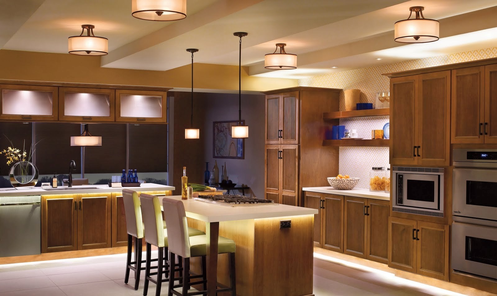 Lighting Ideas For Kitchen Ceilingskitchen ceiling light fixtures design gyleshomes