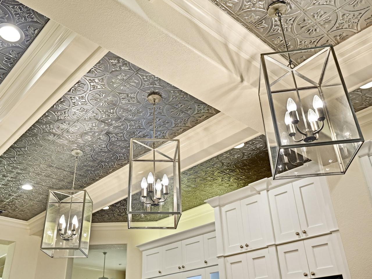 Metal Ceiling Tiles On Walls Metal Ceiling Tiles On Walls great ideas for upgrading your ceiling hgtvs decorating 1280 X 960