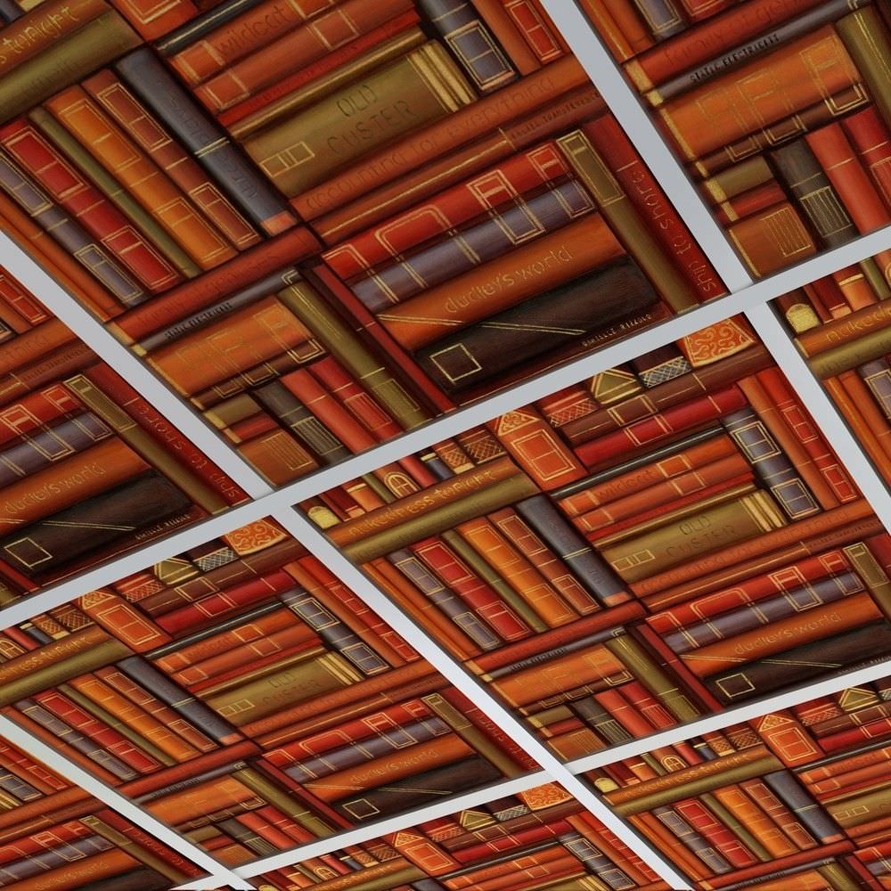 Custom Printed Drop Ceiling Tilescardboard suspended ceiling tile decorative printed custom
