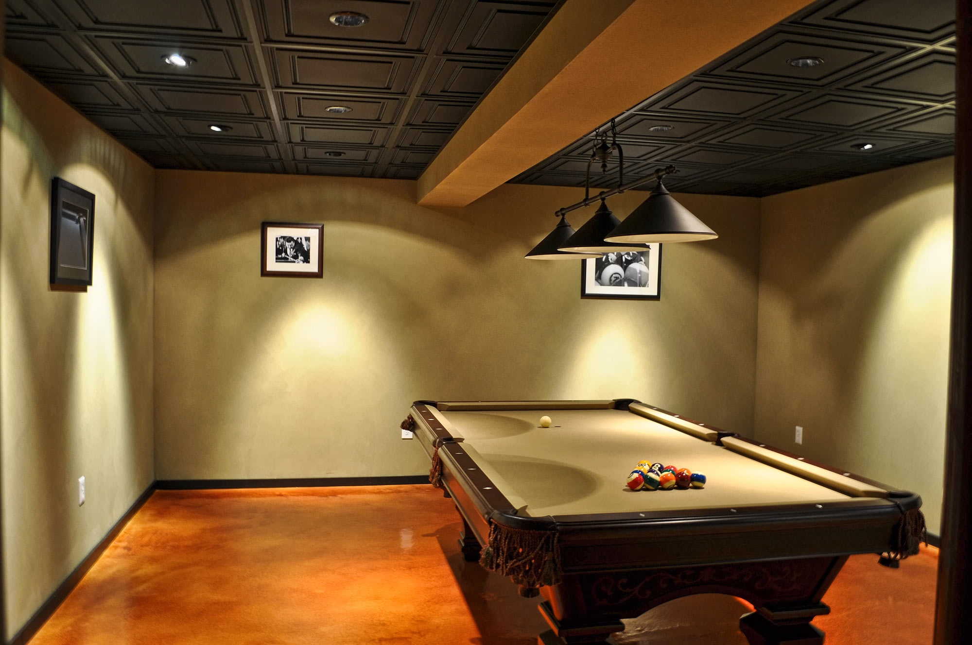 Pool Table Light Drop Ceiling