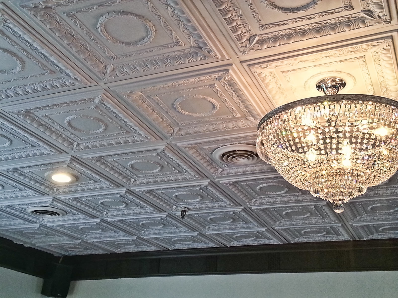 Pressed Metal Ceiling Tileswhite tin ceiling tiles images tile flooring design ideas