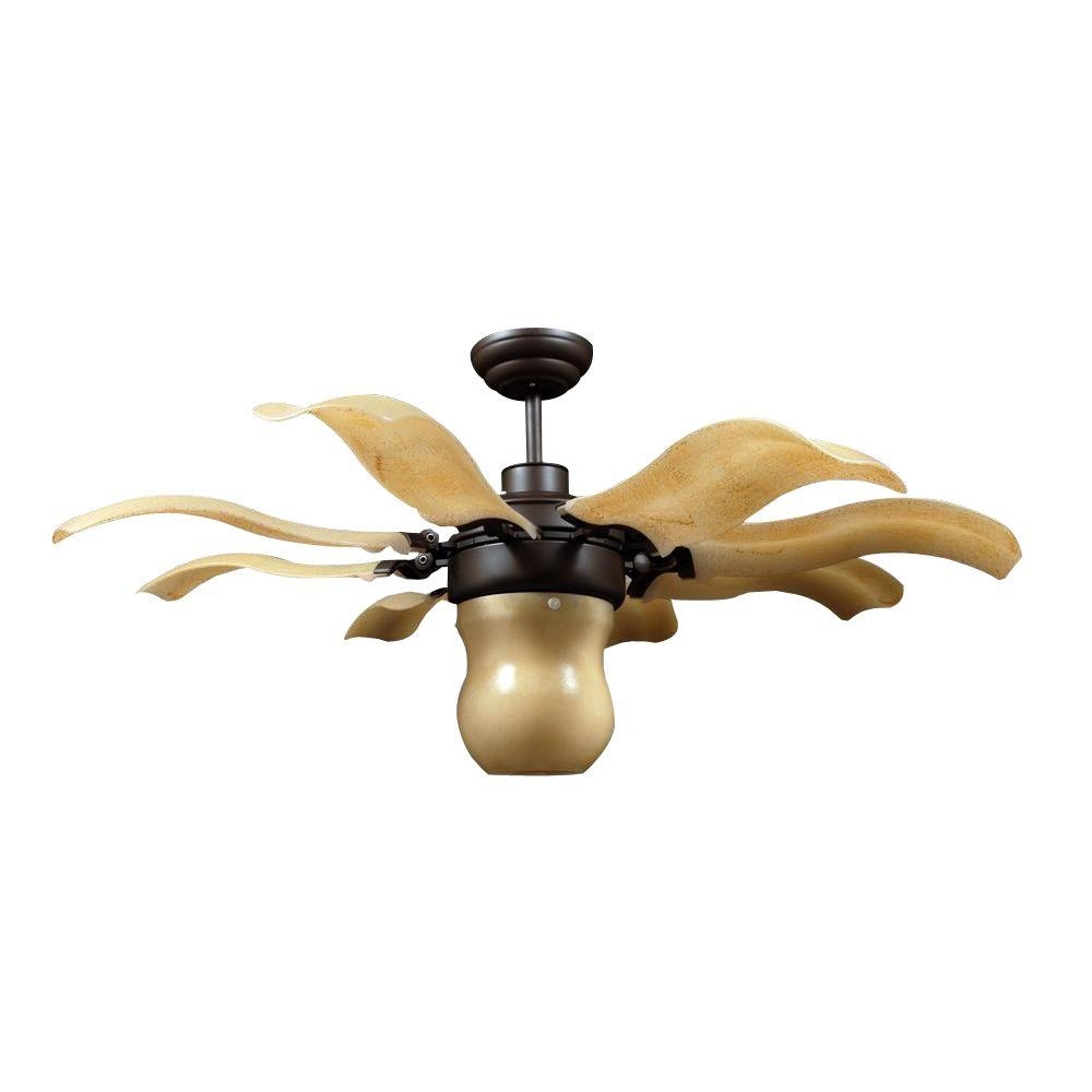 Retractable Ceiling Fan Without Light