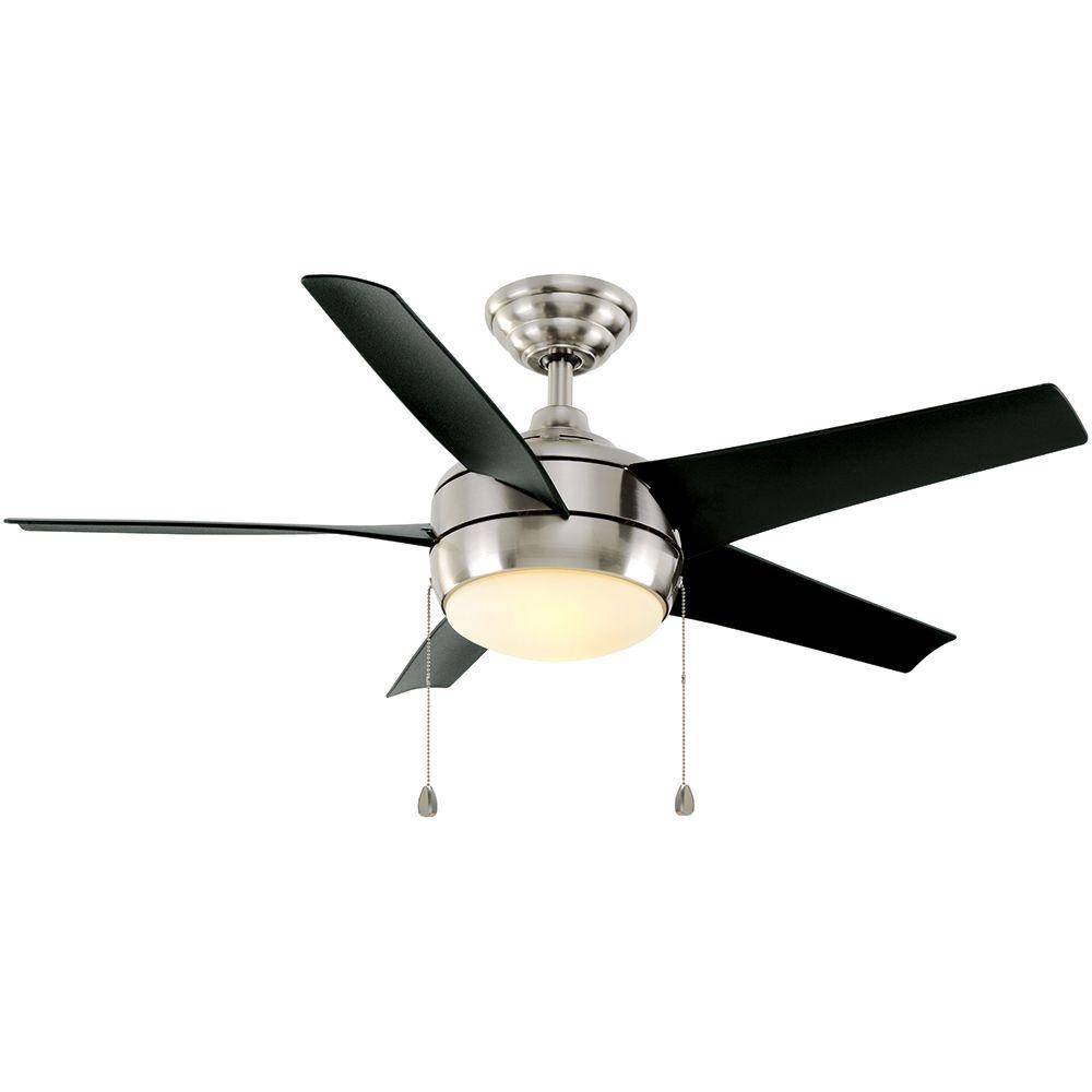 44 Black Ceiling Fan With Light