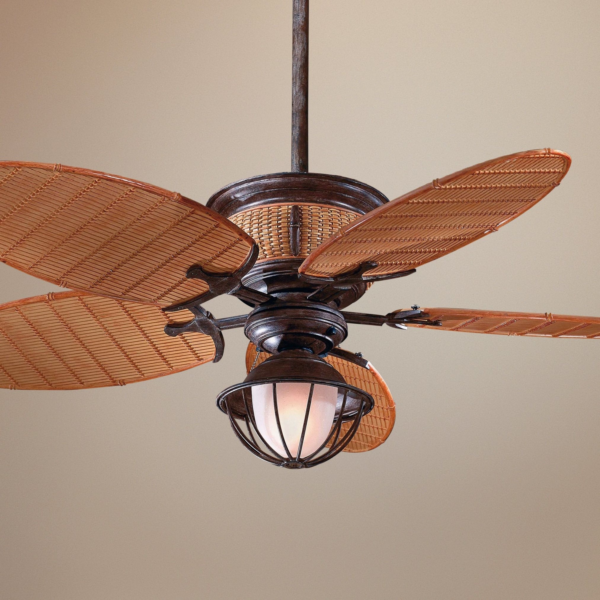 Bamboo Ceiling Fans With Lights