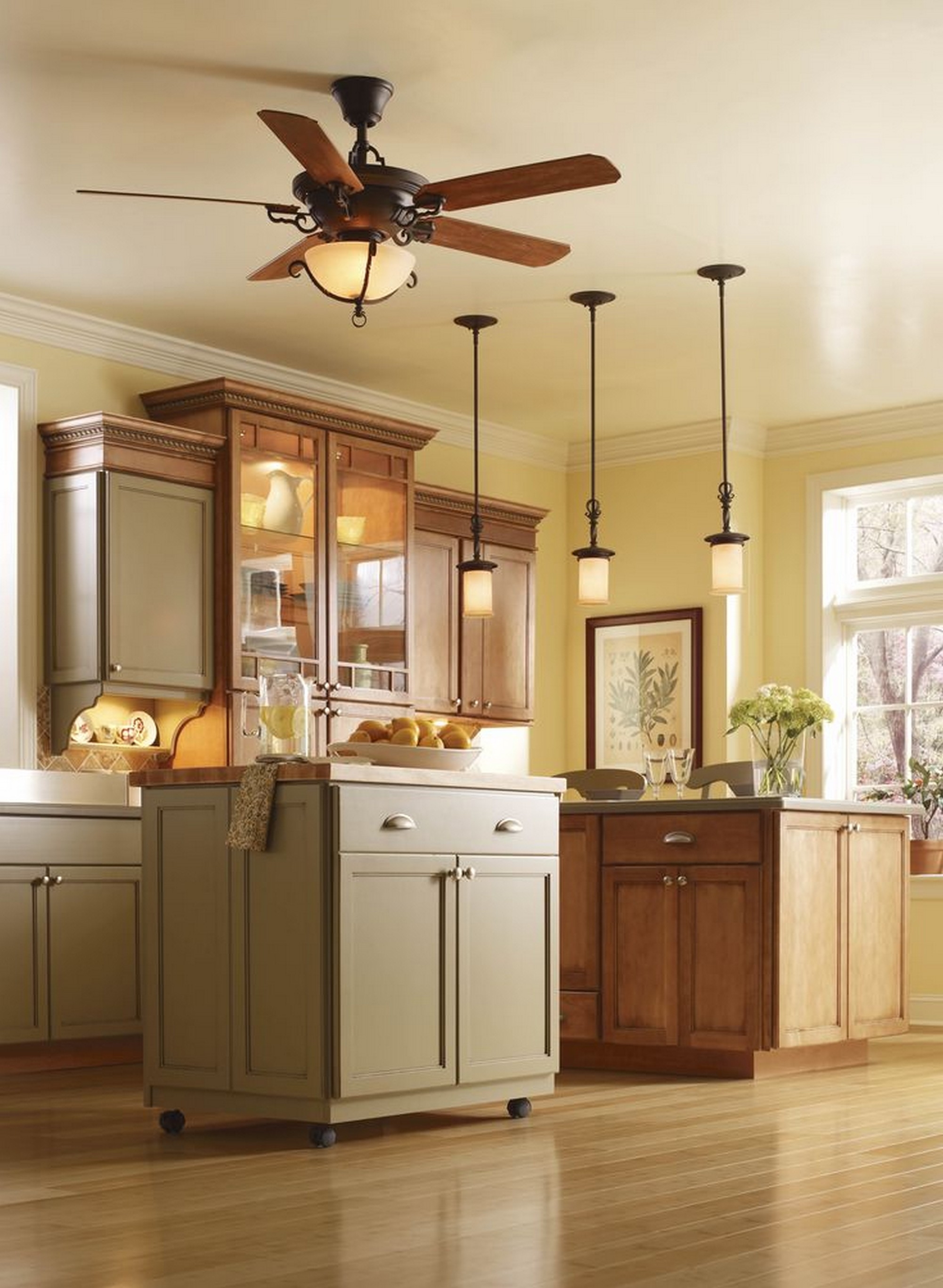 Ceiling Fans With Lights Kitchen