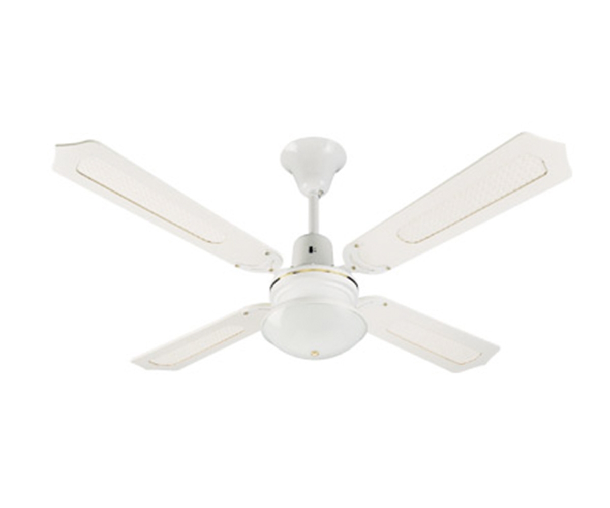 Clipsal Stainless Steel Ceiling Fan With Light