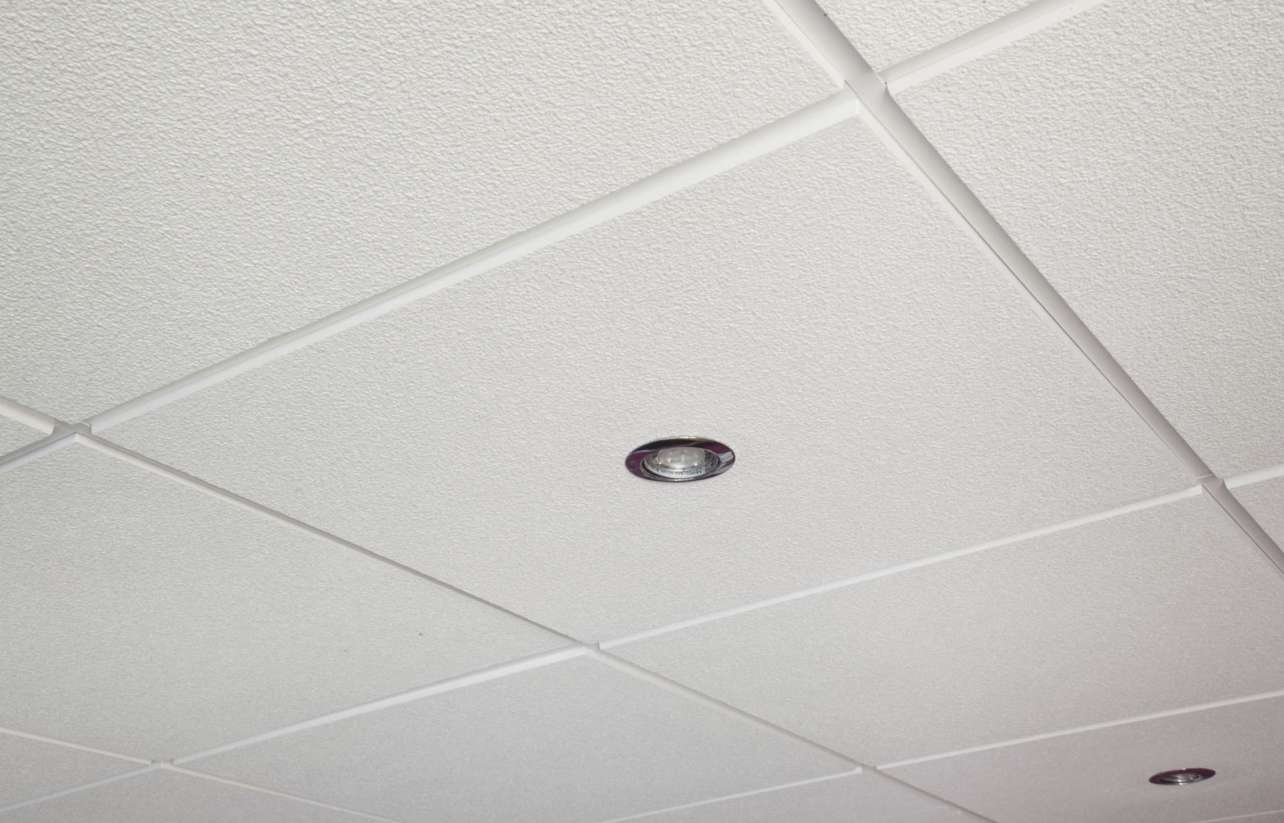 Permalink to Plain White Suspended Ceiling Tiles