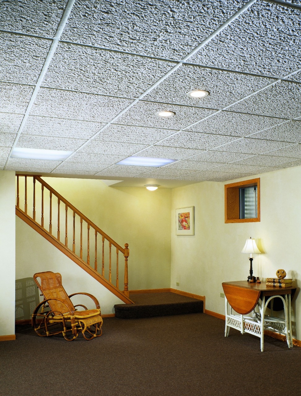Stucco Over Ceiling Tiles