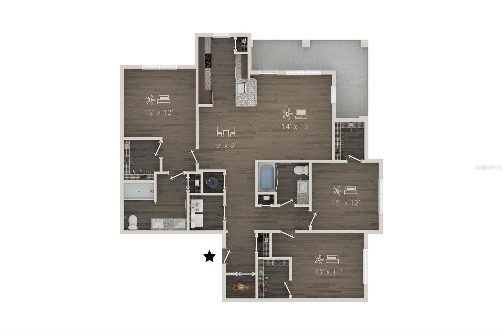 1420 LAKEFRONT DR #6411