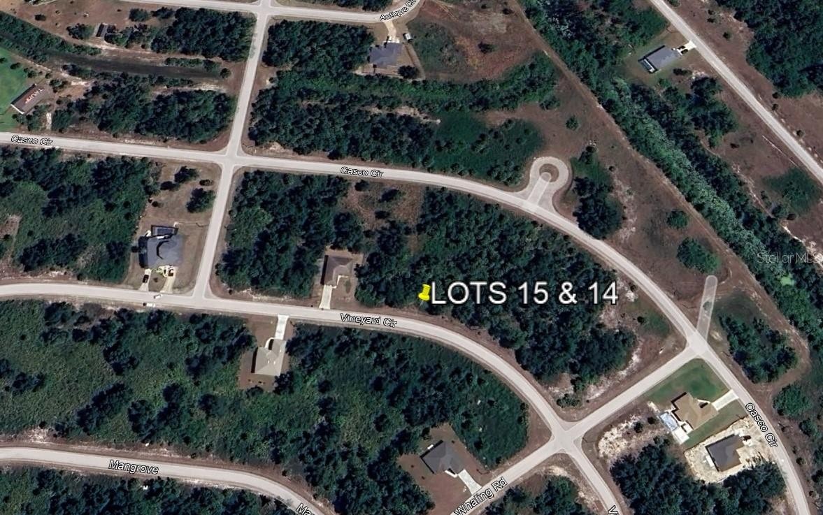 Lot 15 & 14 VINEYARD CIR