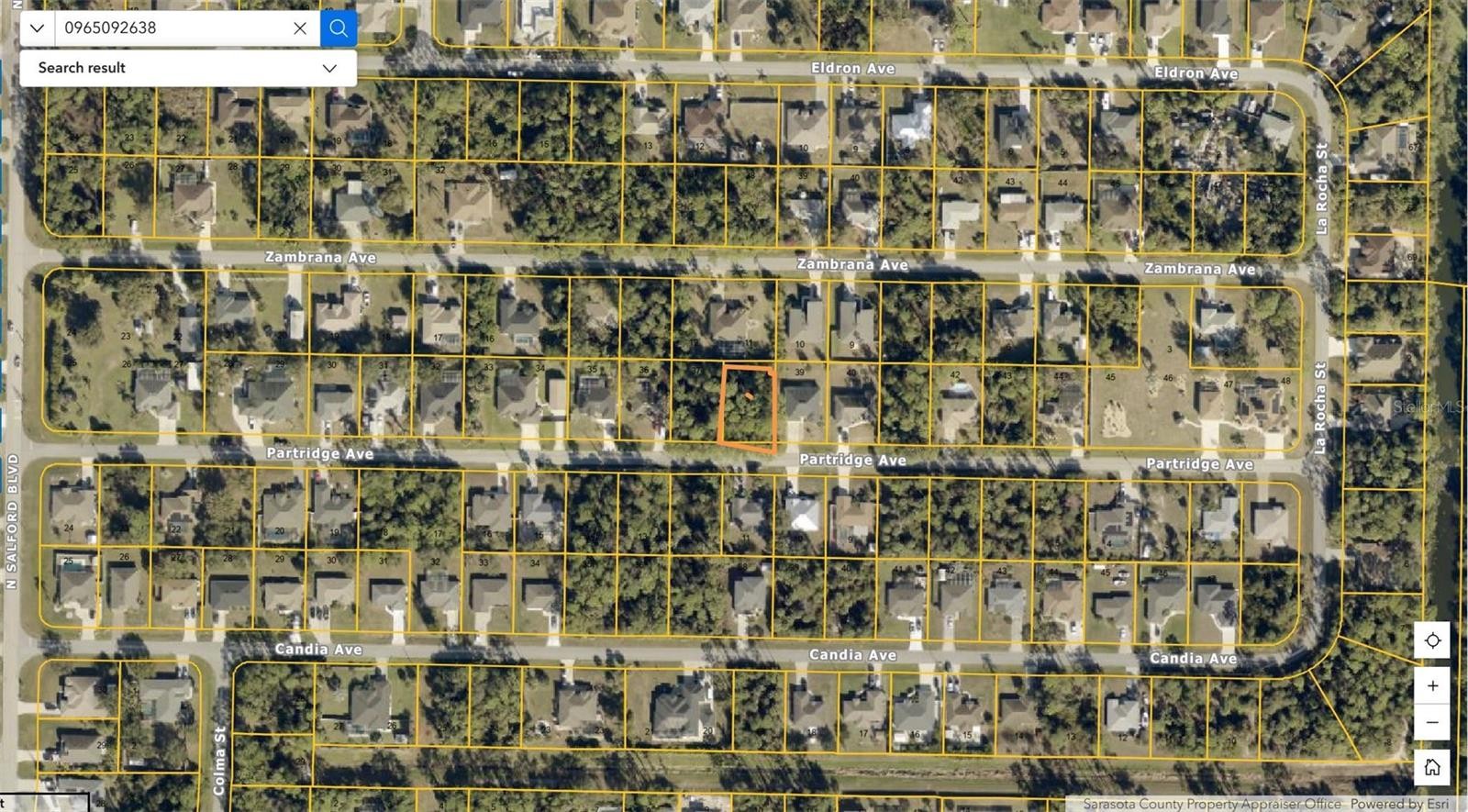 LOT 38 PARTRIDGE AVE