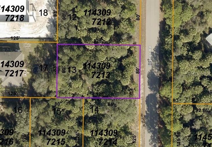 Lot 13 Baynes Rd North Port Florida 34288