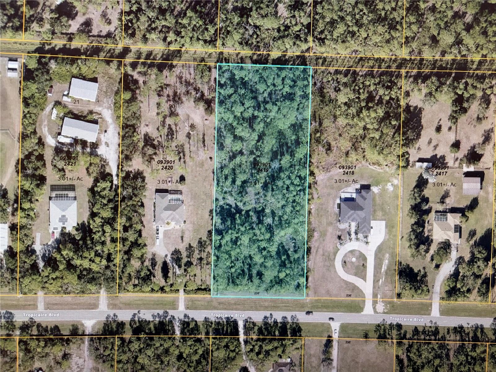 LOT 19 TROPICAIRE BLVD