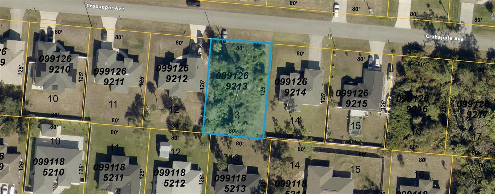 LOT 13, CRABAPPLE AVE