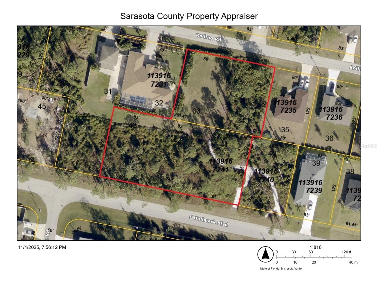 ROLLING RD & E HALLMARK BLVD