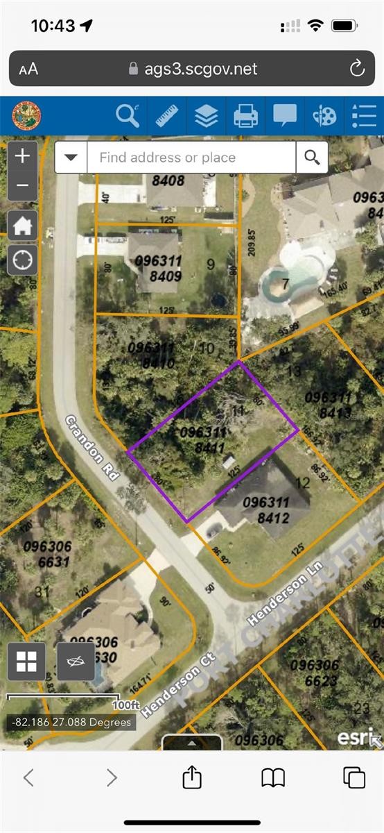 Crandon Rd #Lot 11 North Port Florida 34286