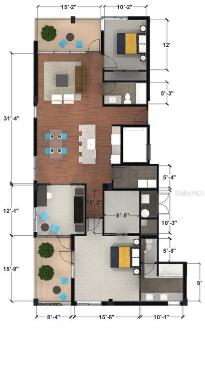 332 COCOANUT AVE #401