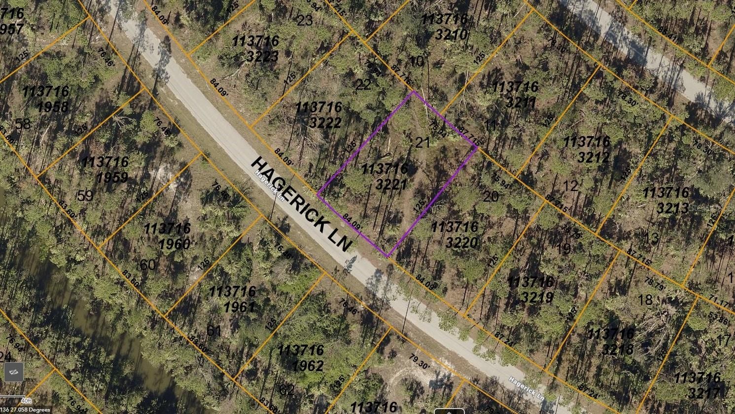 LOT 21 HAGERICK LN