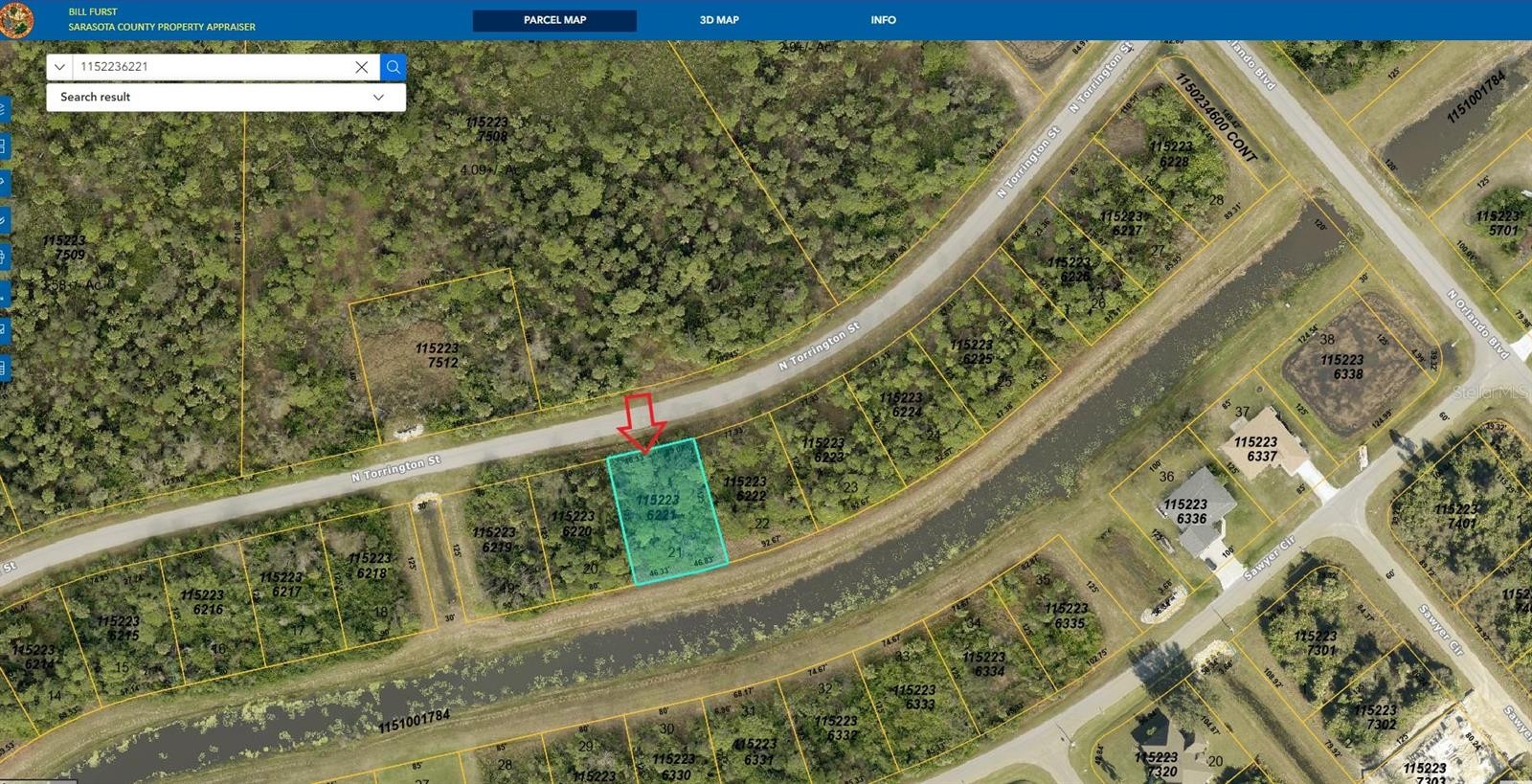 Lot 21 Blk 2382 N Torrington St North Port Florida 34288