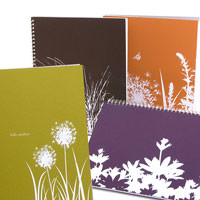 Flora Recycled Notebooks