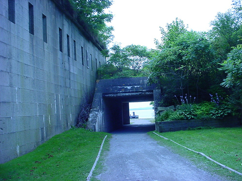 outside the fort