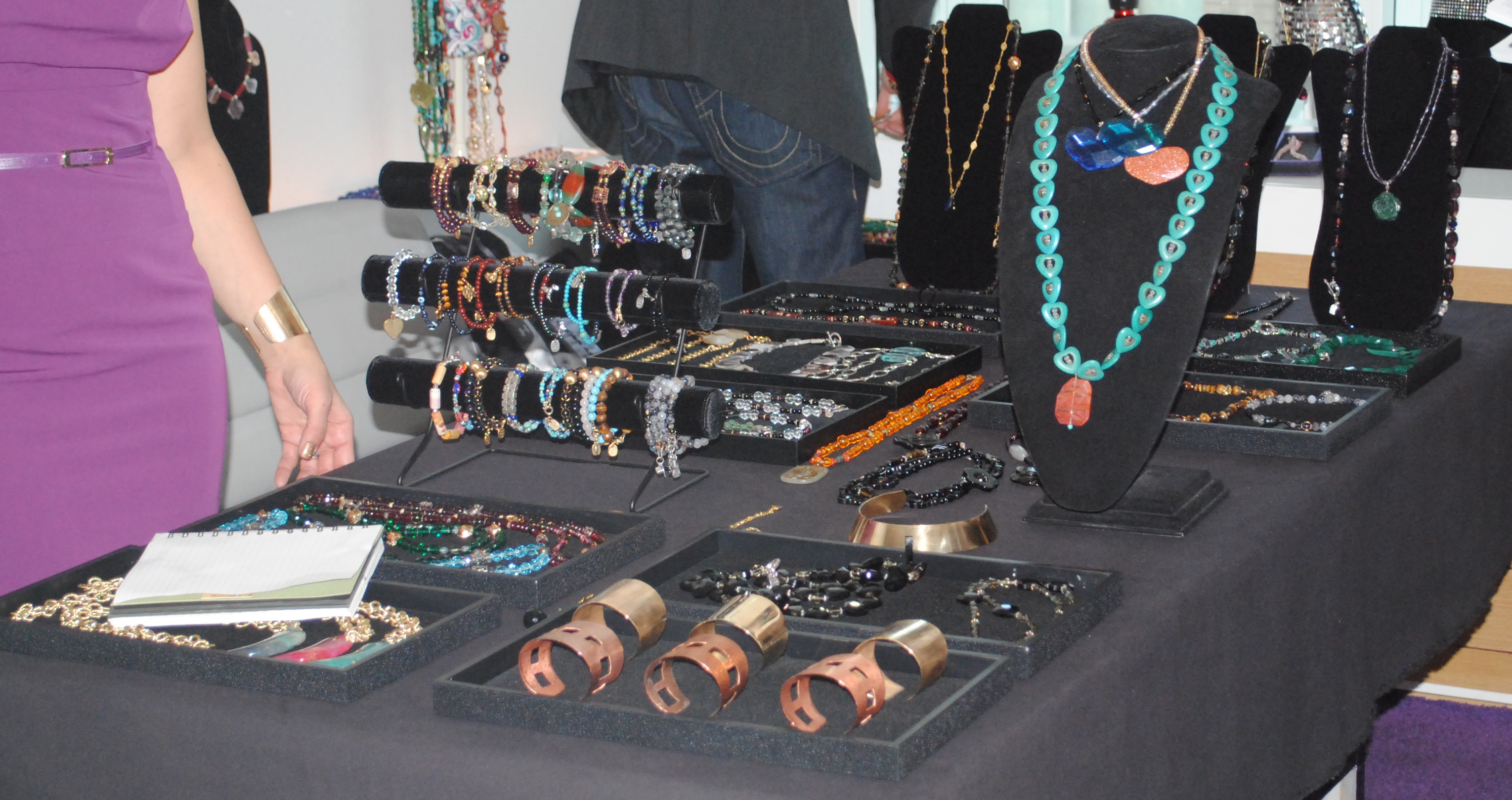 Amy Delson's jewelry "Made with Love in NYC"