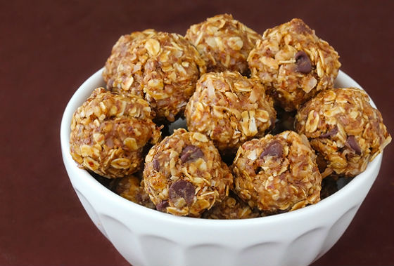 Natural Energy Bars Recipes No-Bake Peanut Butter Bites