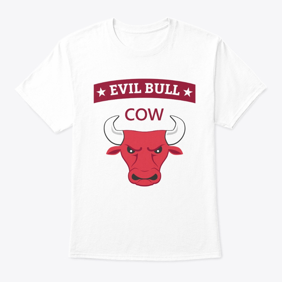 Evil Bull Cow Tshrits Design