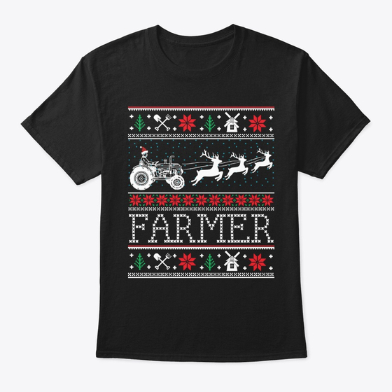 Farmer Tractors Ugly Christmas Xmas Gift
