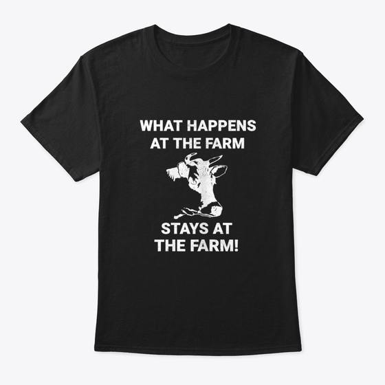 What Happens At Farm Cow Farmer Funny J