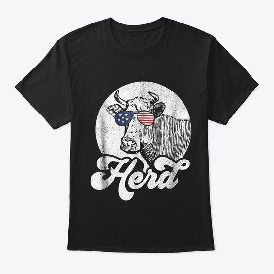 Herd Tshirt For Dairy Farmers And Cow Lo