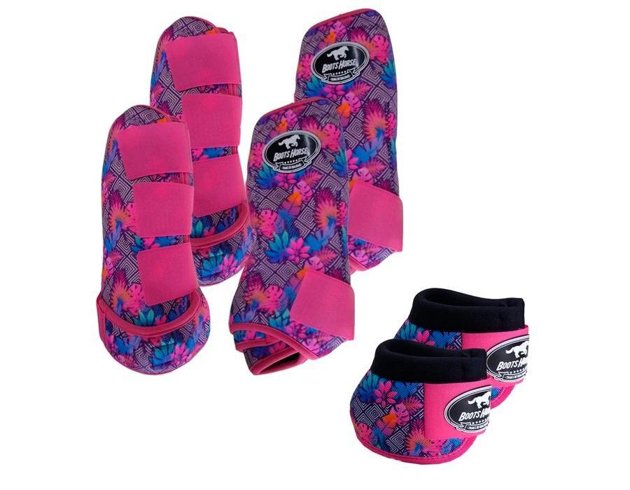 Kit Cloche + Boleteira Dianteira e Traseira Média Boots Horse 