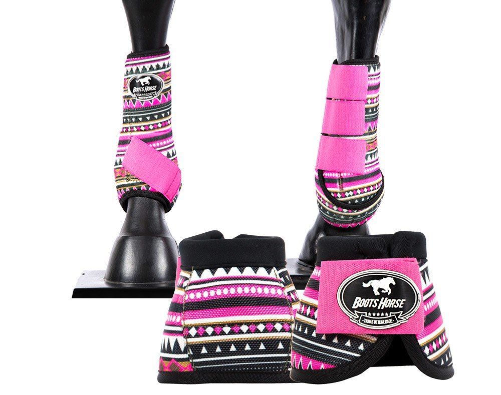 Kit Cloche + Boleteira Média Boots Horse Estampa