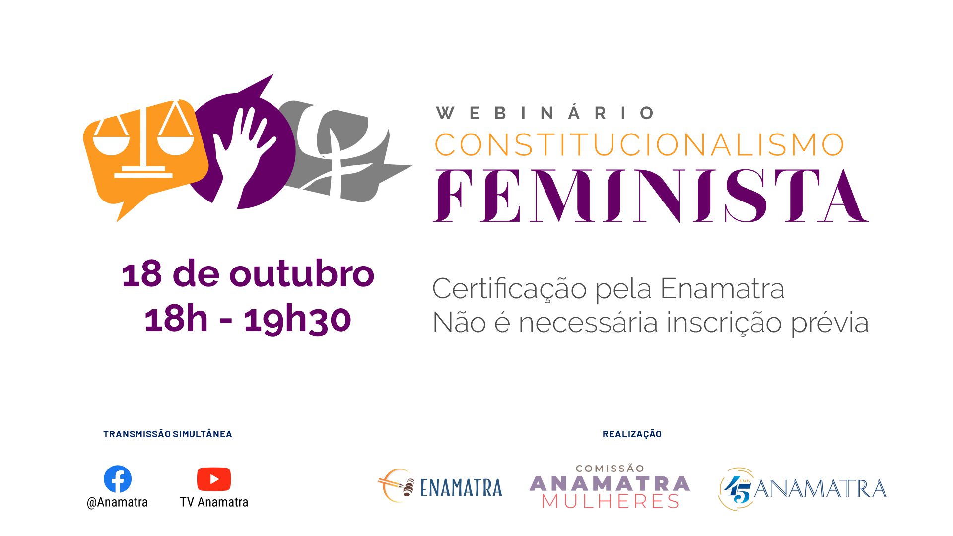 Constitucionalismo Feminista | E-inscrição