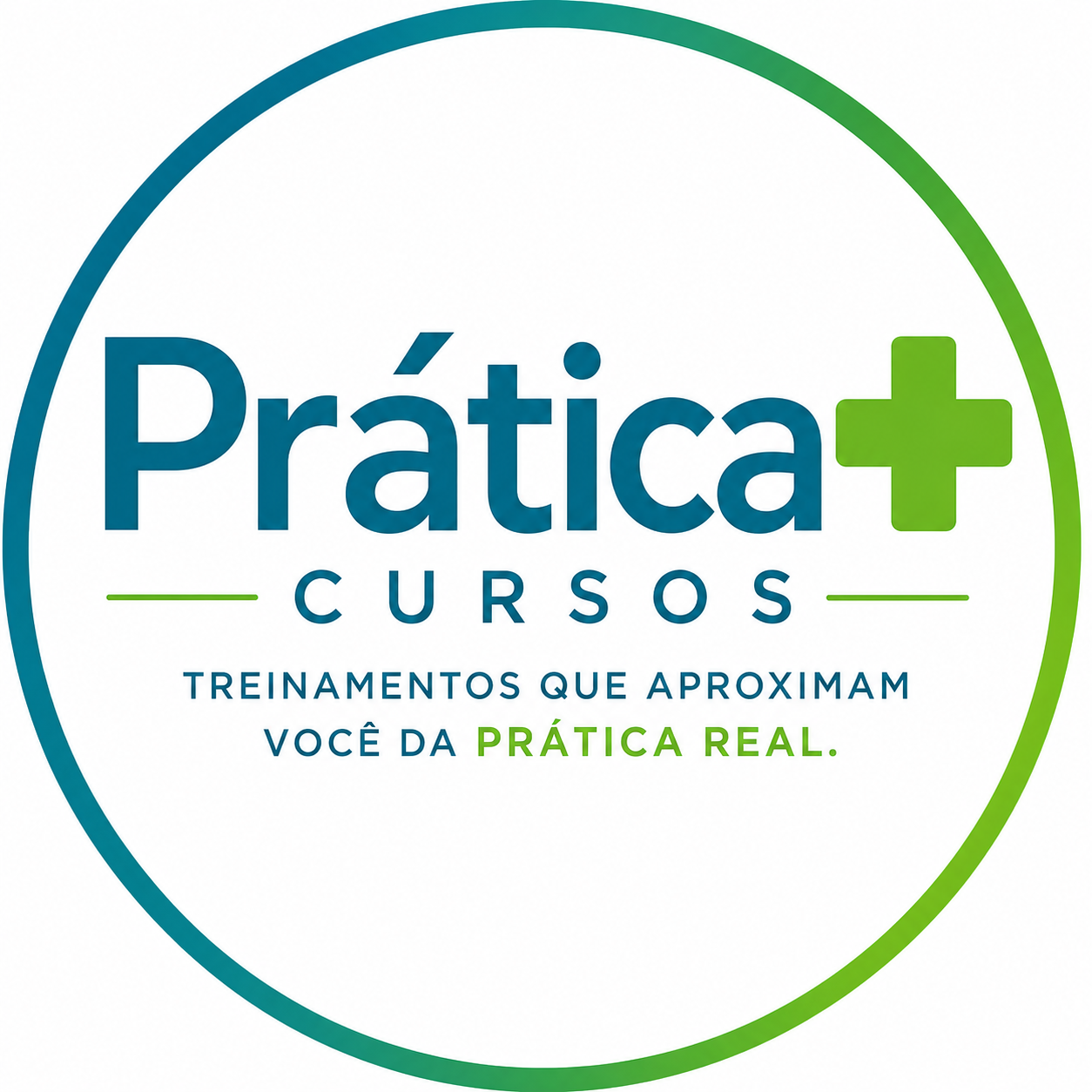 Logo de Prática + CURSOS