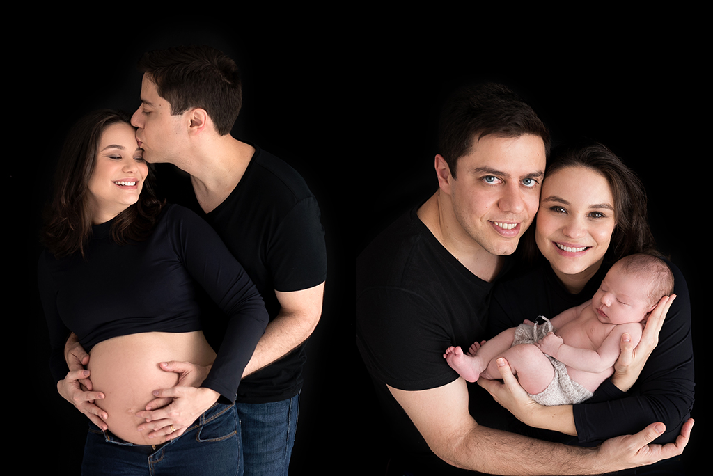 fotografia de família antes e depois mãe, pai e fotos newborn fotógrafa em são paulo
