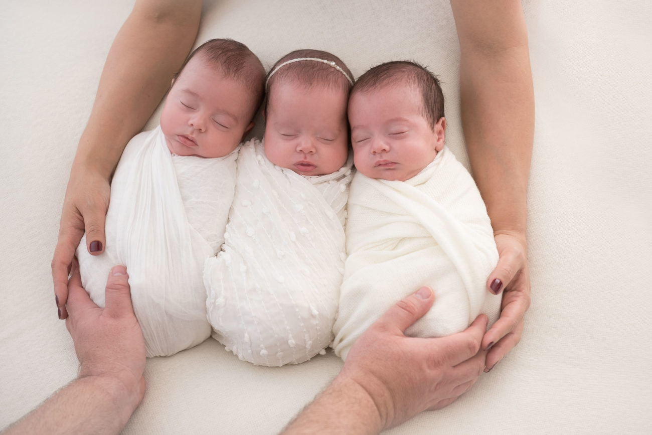 Ensaio Newborn Trigêmeos | Laura Alzueta Photo