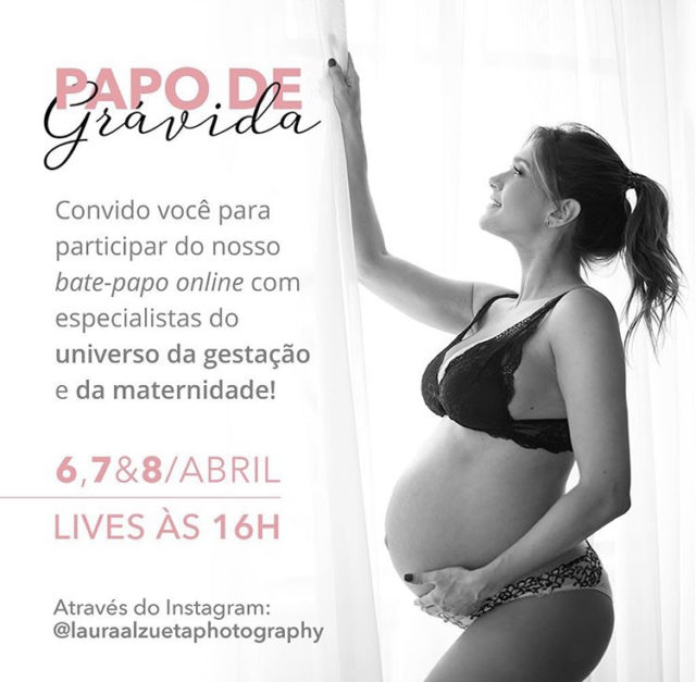 papo de grávida live gratuita para gestantes laura alzueta dúvidas de mães