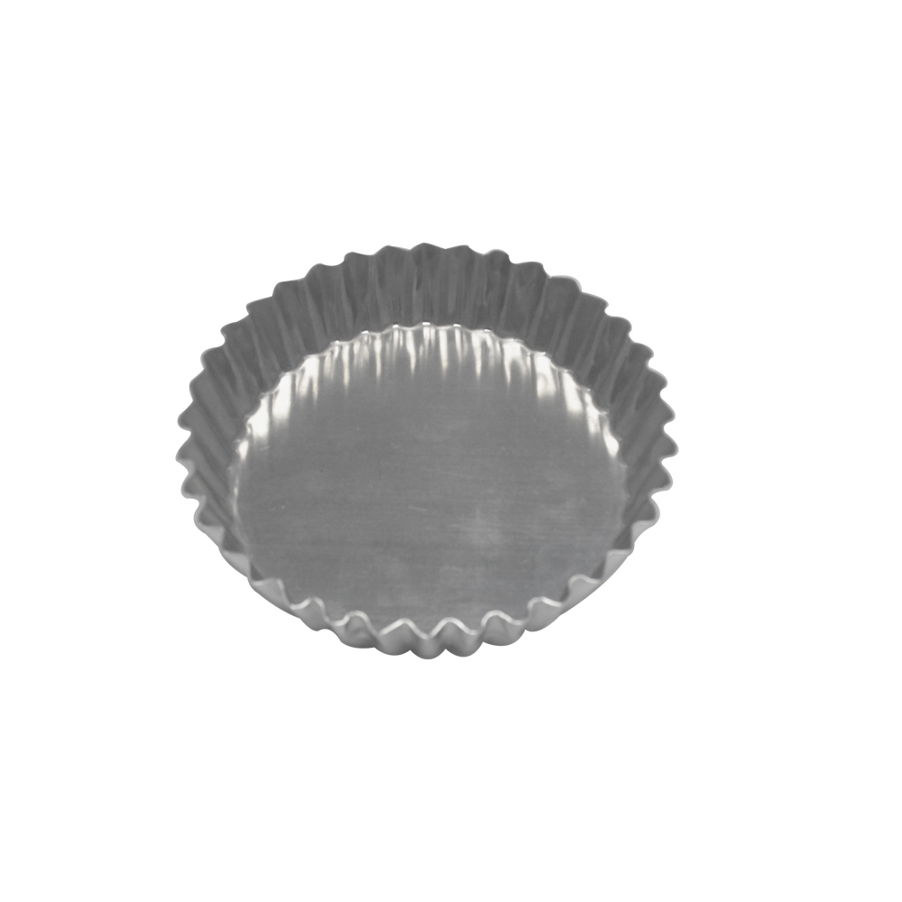 Forma para Torta de Alumínio Crespa Fixa 13x3 cm Doupan