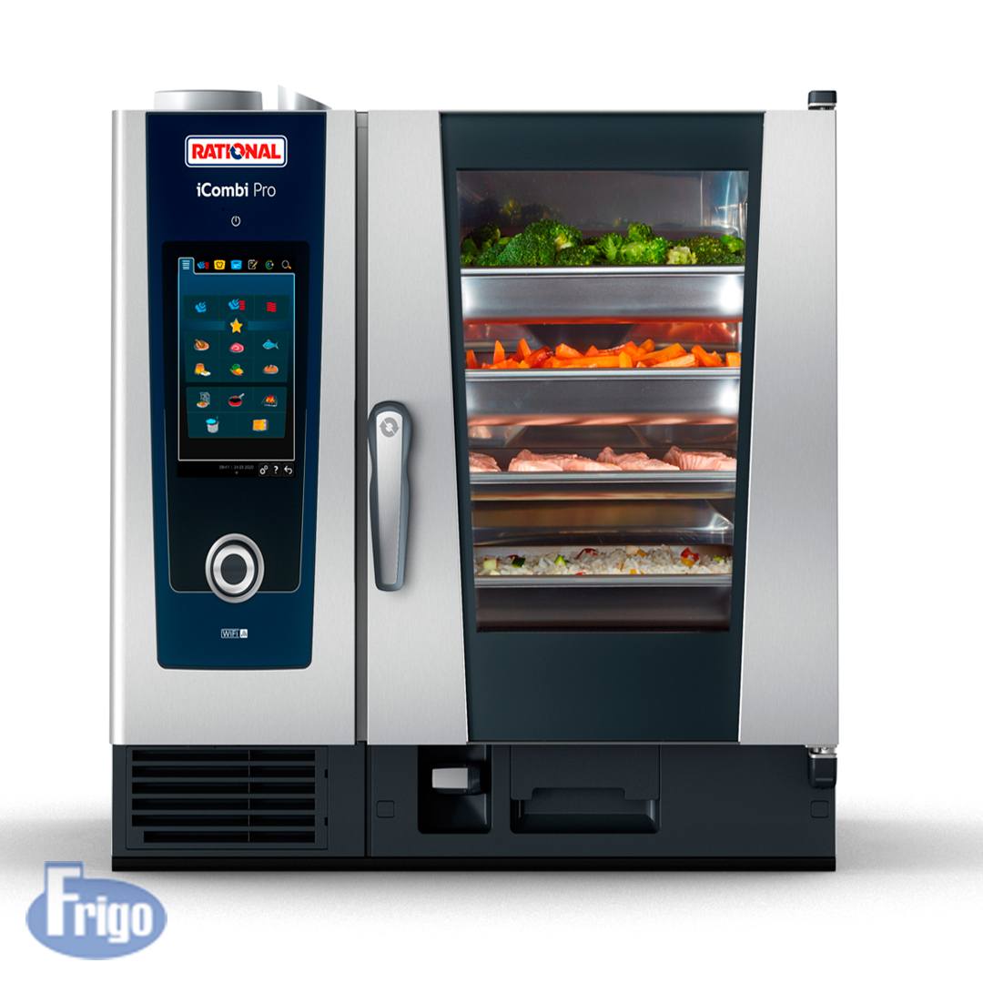 Forno Combinado 6 GNs Icombi Pro Gás GN Rational