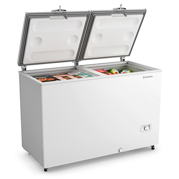 Freezer e Refrigerador Horizontal Inverter Dupla Ação 543 Litros BIVOLT DA550IFT Metalfrio